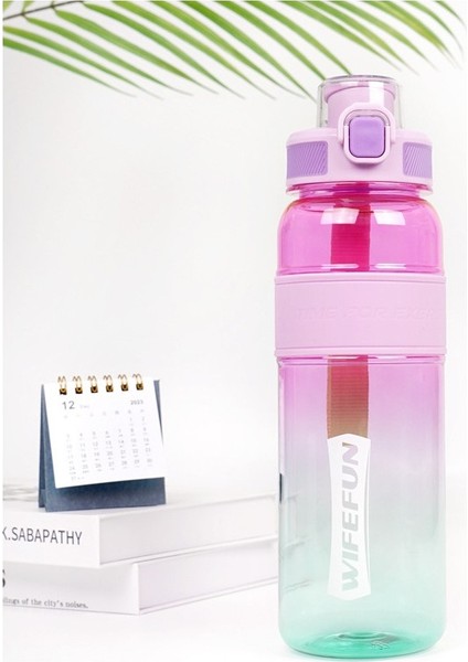 Taşınabilir Spor Su Şişesi 1000ML (Yurt Dışından)