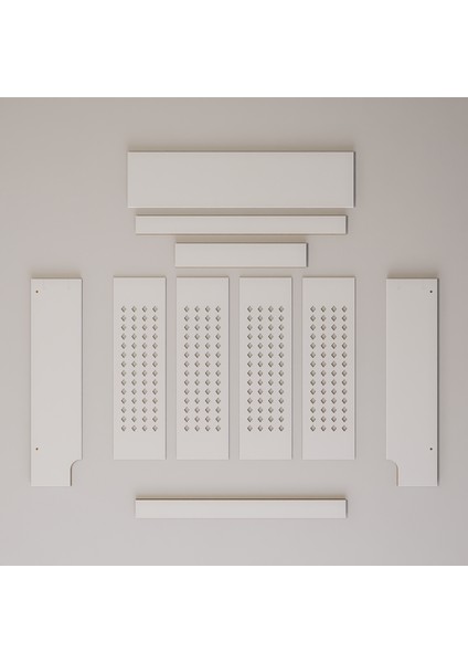 Kalorifer Petek Kaplama Dresuar ( 80 cm ) Petek Önü Dresuar BPKM003