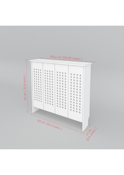 Kalorifer Petek Kaplama Dresuar ( 80 cm ) Petek Önü Dresuar BPKM003