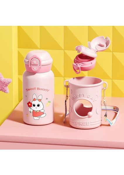 Karikatür Sevimli Çocuklar Su Isıtıcısı 316 Paslanmaz Çelik Malzeme (Yurt Dışından)