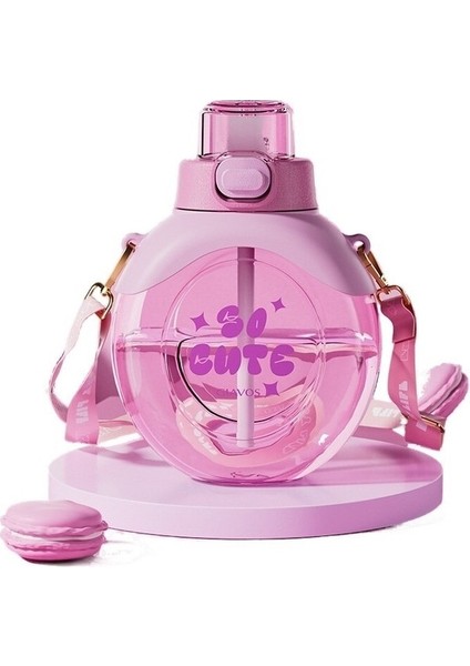 480ML Taşınabilir Su Matı - Pembe (Yurt Dışından)