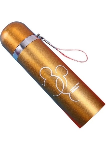 Vakumlu Paslanmaz Çelik Mermi Çift Katmanlı Yalıtımlı Su Bardağı (Yurt Dışından)