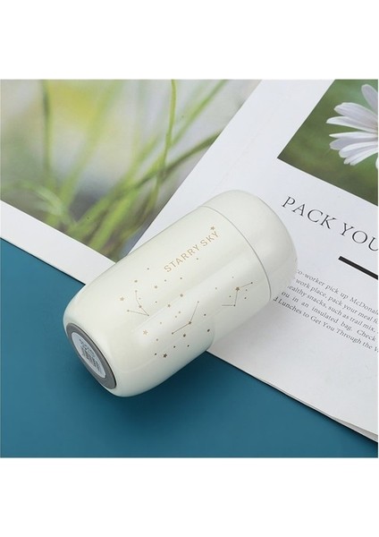 Yaratıcı Mini Yıldızlı Gökyüzü Yalıtımlı Bardak Çift Paslanmaz Çelik Su Bardağı (Yurt Dışından)