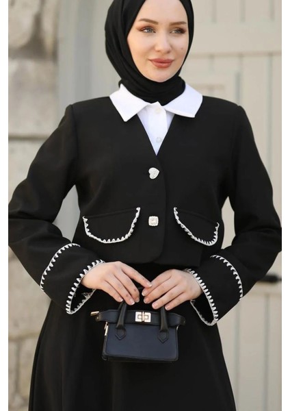 Işleme Detaylı Etekli Takım modelleri