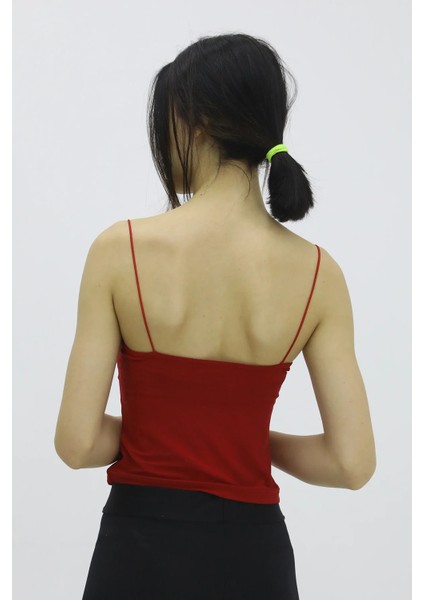 İp Askılı Bluz Kırmızı - P-019894 fiyatları