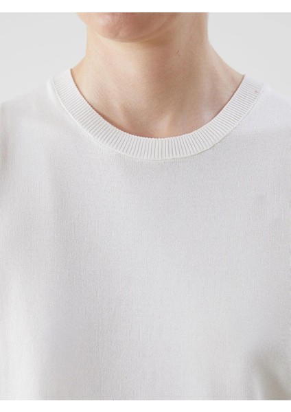 Lcw Comfort Bisiklet Yaka Kadın Triko Süveter (W5) modelleri