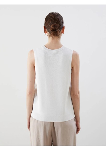 Lcw Comfort Bisiklet Yaka Kadın Triko Süveter (W5) fırsatları