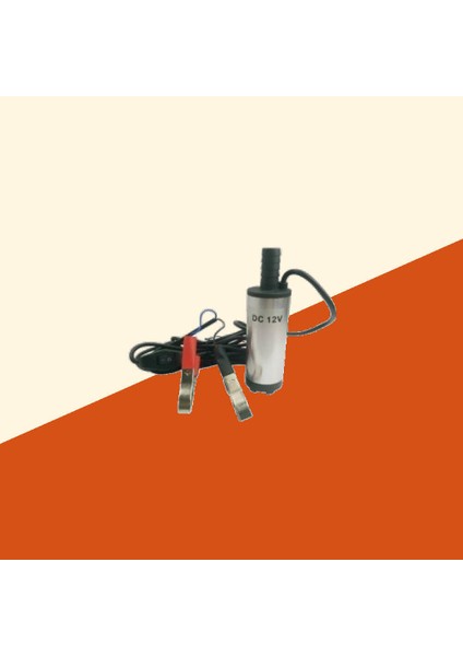 Aktarma Pompası Akü Bağlantılı 12 Volt 51 mm