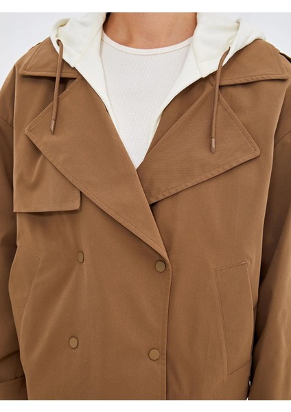 Lcw Vision Kapüşonlu Kadın Trençkot (W5) modelleri