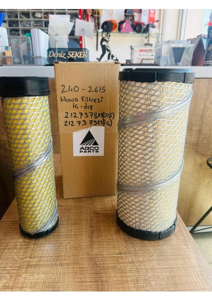 Massey Ferguson 240 AGCO-2615 Hava Filtresi Takım Agco