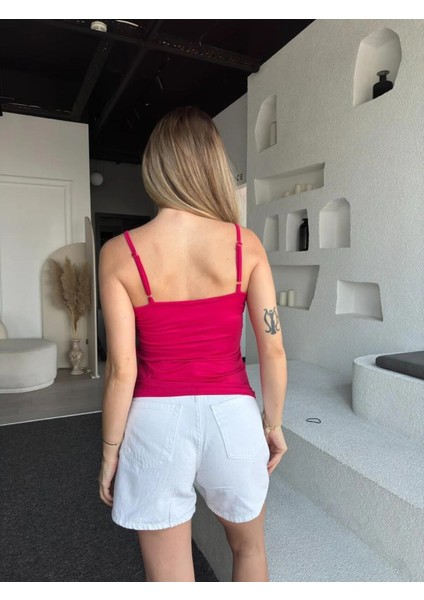 Ayarlanabilir Askılı Basic Body Fuşya - 131.75 fiyatları