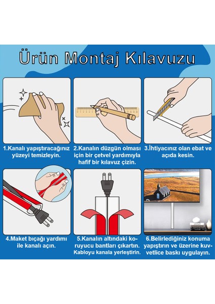 Esnek Kablo Kanalı Gri / GT-KK10 modelleri