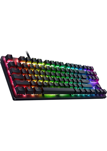 Huntsman V3 x Tenkeyless (Mor Anahtar) - Espor Için Optik Klavye - Sayısal Tuş Takımı Tasarımı Yok - Programlanabilir Tuşlar - Rgb Teknolojili - Qwerty Tr-Düzen | Siyah