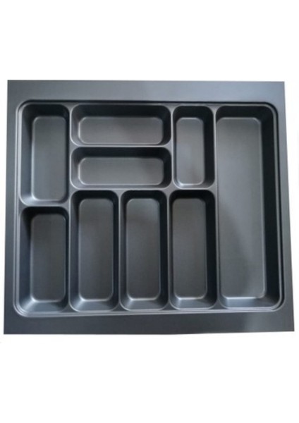 55 × 45 9 Gözlü Antrasit Kaşıklık