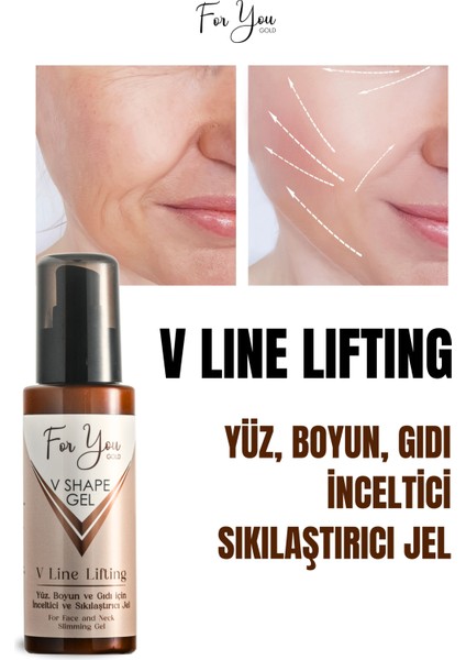 Yüz, Boyun, Çene ve Gıdı Için Incelmeye Yardımcı, Sıkılastırıcı ve Şekillendirici Slim Jel