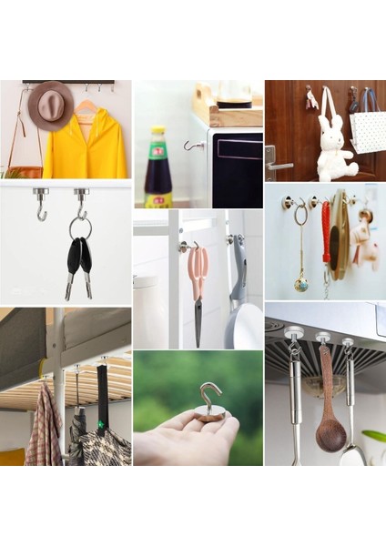 Omb Store Güçlü Manyetik Mutfak,banyolar Için Çok Amaçlı 2'li Magnet Askı modelleri