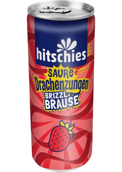 Saure Drachenzungen Brizzl Brause Erdbeere 250ML