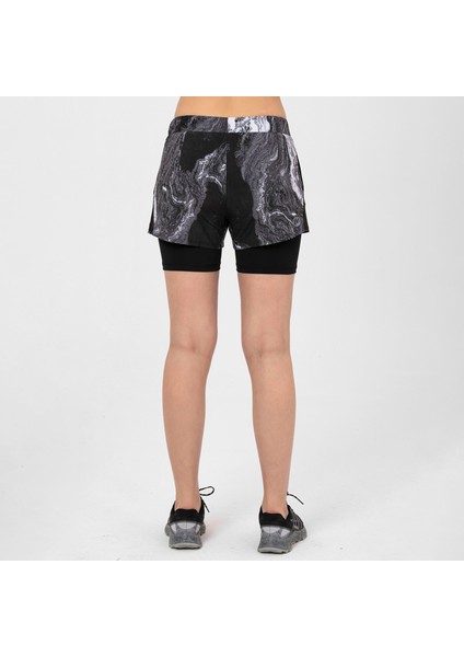 Reach P Kadın Siyah Şort