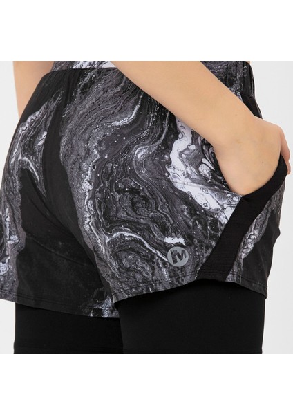 Reach P Kadın Siyah Şort