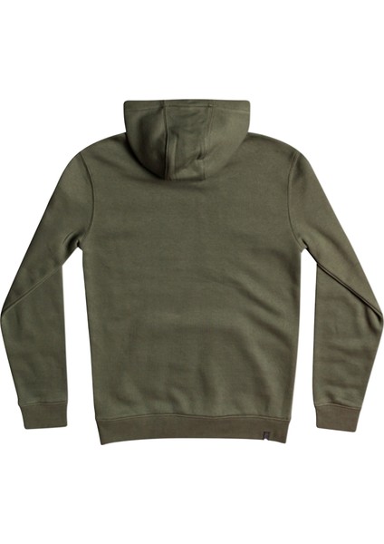 Çocuk Sweatshirt Big Logo Yeşil Günlük Giyim