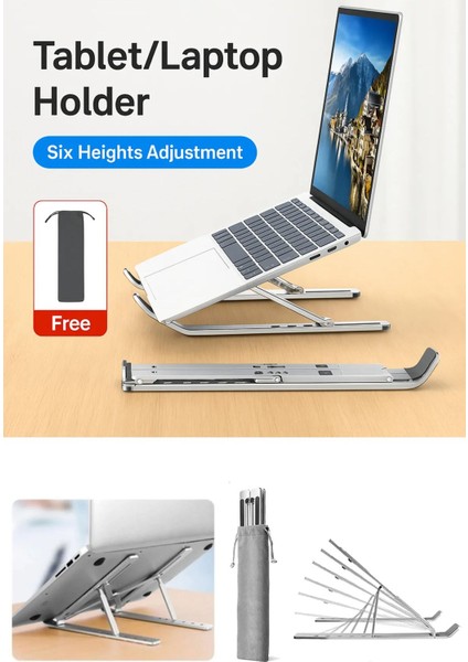 Sırt Çantası 15.6 Inç B210 Laptop Çantası, Hızlı Powerbank, Termos, Laptop Standı, Mousepad 5'li Set fırsatları