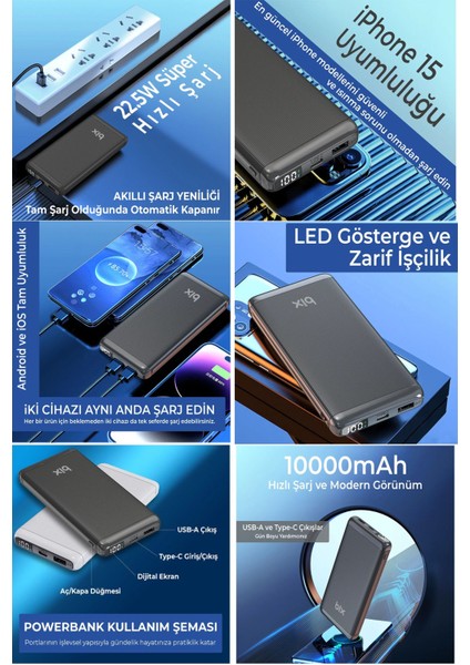 Sırt Çantası 15.6 Inç B210 Laptop Çantası, Hızlı Powerbank, Termos, Laptop Standı, Mousepad 5'li Set indirimleri