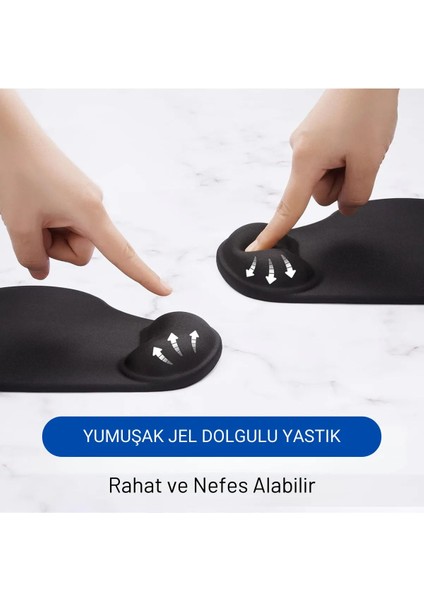 Sırt Çantası 15.6 Inç B210 Laptop Çantası, Hızlı Powerbank, Termos, Laptop Standı, Mousepad 5'li Set