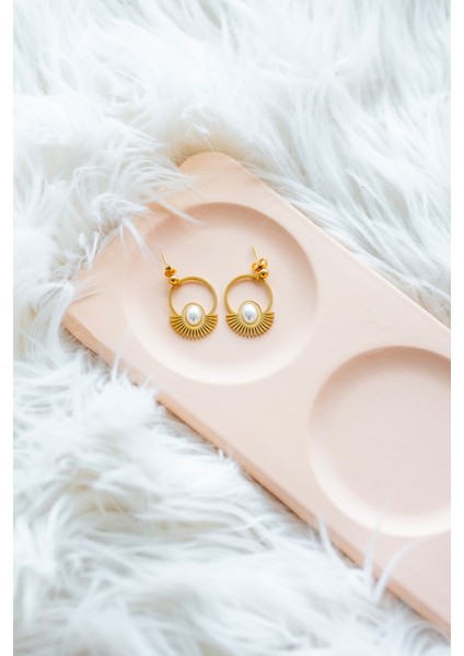 İnci Detay Çelik Küpe fırsatları