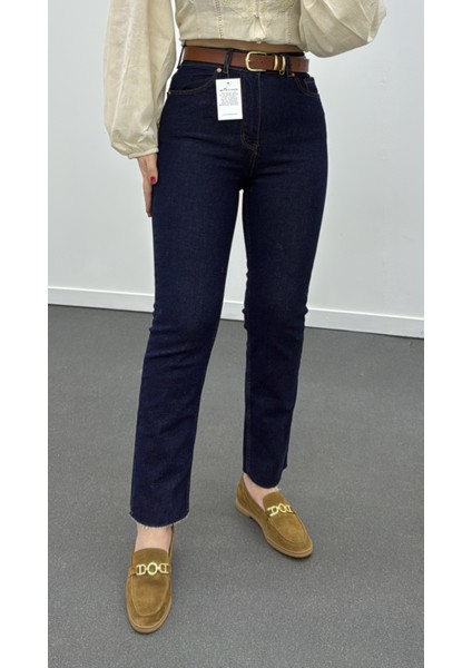 Juliet Lacivert Yüksek Bel Slim Fit Jeans fırsatları