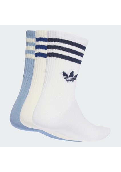 Originals JV7406 3-Stripes Crew Socks 3 Pairs