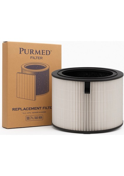 Philips 3200 Serisi Ac3210, Ac3220, Ac3221 Hava Temizleyici Uyumlu - Fy3200/30 - 1 Adet Hepa + Karbon Filtre