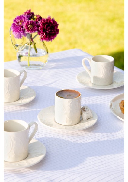 Ramose 12 Parça 6 Kişilik Kahve Fincan Takımı 100ml