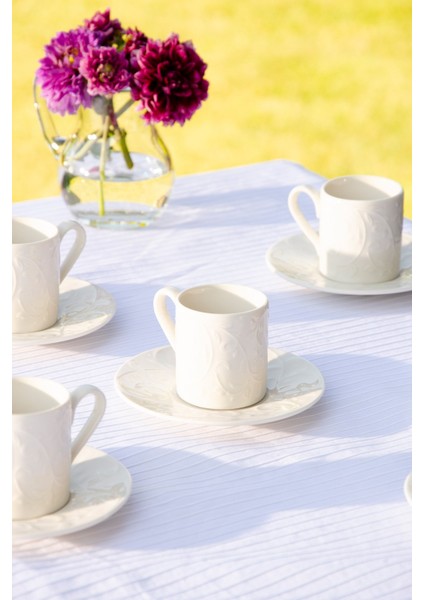 Ramose 12 Parça 6 Kişilik Kahve Fincan Takımı 100ml modelleri