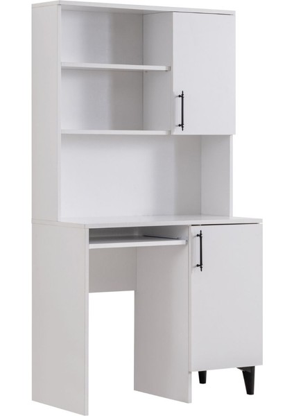 Çalışma Masası, Blesk Çalışma Masası Bilgisayar Masası Beyaz