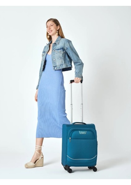 04PC7050-03-PT Pierre Cardin Trolley 50 cm Kabin Boy Valiz fiyatları