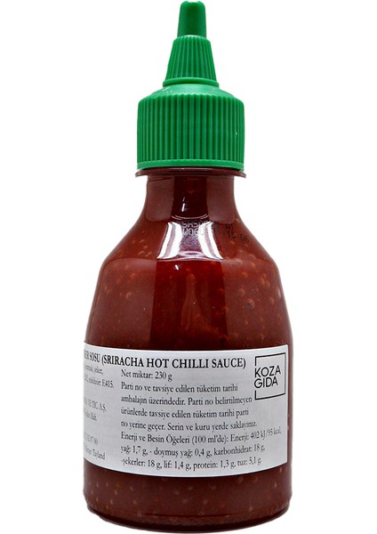 Sriracha Acı Biber Sosu 230 gr fırsatları