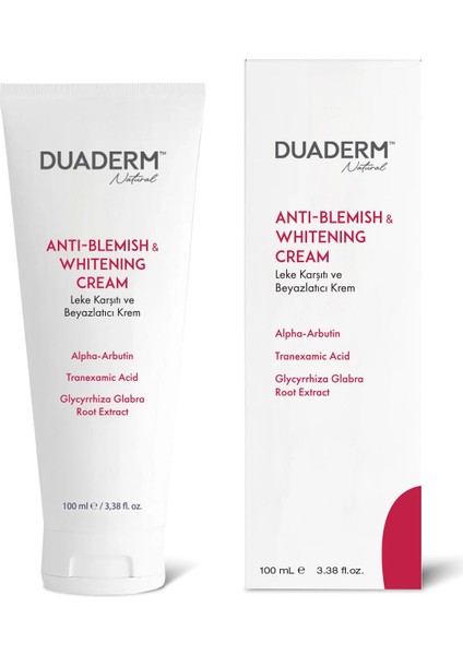 Antı-Blemish & Whıtenıng Cream 100 ml fiyatları