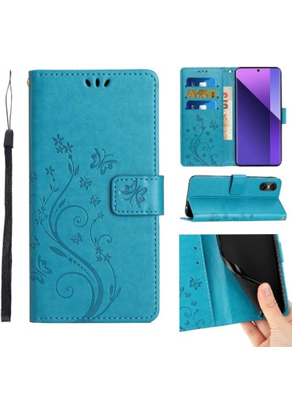 Sony Xperia 10 Vı Için Filp Durumda Bilek Kayışı Manyetik Kapatma Kickstand Pu (Yurt Dışından)