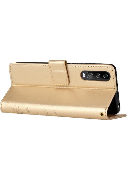 Sony Xperia 10 Iv Için Filp Durumda Manyetik Kapatma Bilek Kayışı Kickstand Pu (Yurt Dışından) fırsatları
