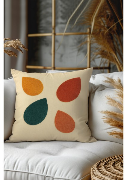 2’li Nakış Desenli, Çift Taraflı Baskı, Dekoratif Kırlent Kılıfı Seti – Bohem Stil, Fermuarlı fiyatları