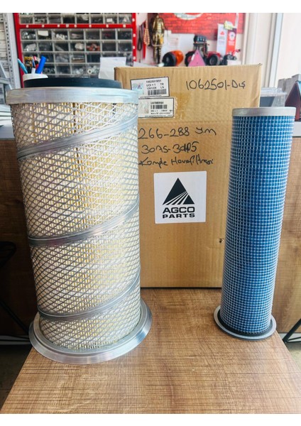 Massey Ferguson 266 Yeni̇ MODEL-288G-3075-3105 Uyumlu Hava Fi̇li̇tresi̇ Iç-Dış Takım Agco fiyatları