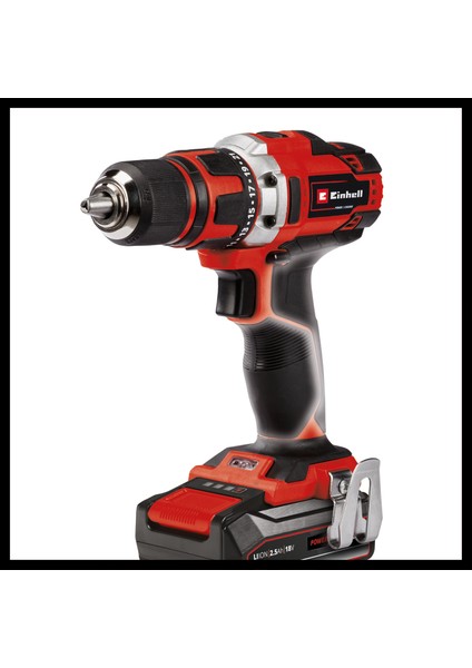 Akülü Vidalama TE-CD 18/40-1 Li (1x2,5 Ah) PXC (Li-Ion, 18 V, 40 Nm, 2 Vitesli Şanzıman, Elektronik Devir Kontrolü, LED, 2,5 Ah PXC Akü, Hızlı Şarj Cihazı ve Çanta) - 4513948 fırsatları