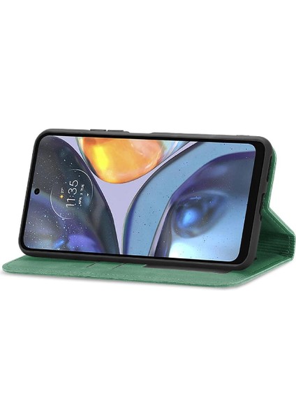 Moto G22 Basit Iş Fermuar Deri Kılıf Kordon Cüzdan Için Kılıf (Yurt Dışından) modelleri
