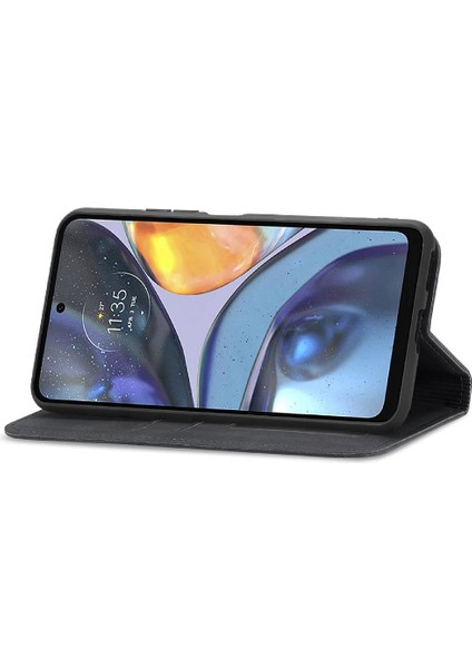Moto G22 Basit Iş Fermuar Deri Kılıf Kordon Cüzdan Için Kılıf (Yurt Dışından) modelleri