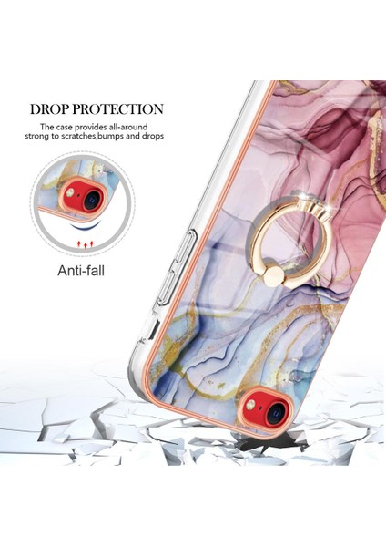 IPhone Se 2022/2020 Mermer Darbeye Dayanıklı Tpu Silikon 360 &deg; Dönebilir (Yurt Dışından) fırsatları