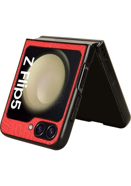Samsung Galaxy Z Flip 5 Uyumluluk Klasik Için Şık Klasik Durumda (Yurt Dışından) modelleri