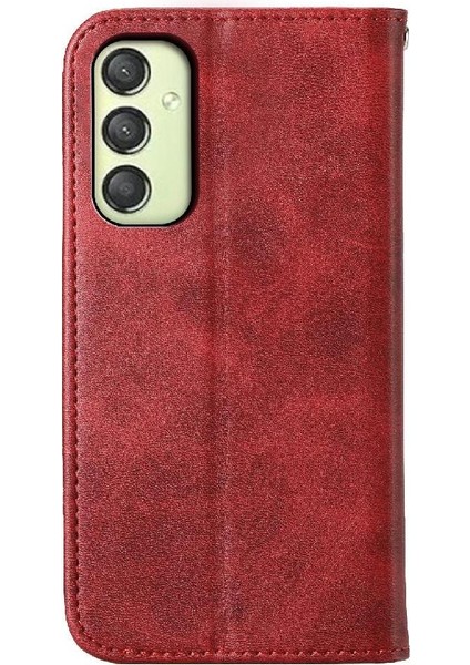 Samsung Galaxy A25 Cüzdan Standı Için Flip Case El Kayışı Eşkenar Dörtgen Şekli Kullanımı (Yurt Dışından) modelleri