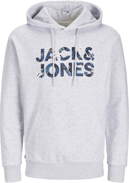 Essentials Jjebryan Logolu % 100 Pamuk Relaxed Fit Kapüşonlu Sweat Erkek Sweat 12268128