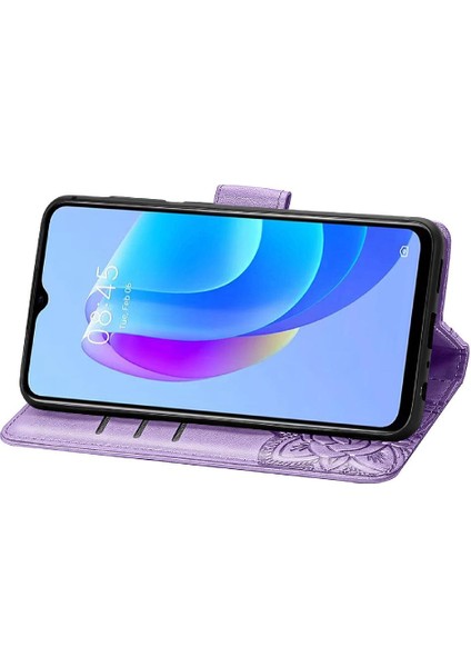 Tecno Spark Için Kılıf Gitmek 2023 Cüzdan Kelebek Iş Kanat Çok Renkli (Yurt Dışından) modelleri