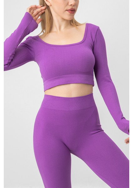 Doremi Seamless Straplez Uzun Kollu Fitilli Büstiyer